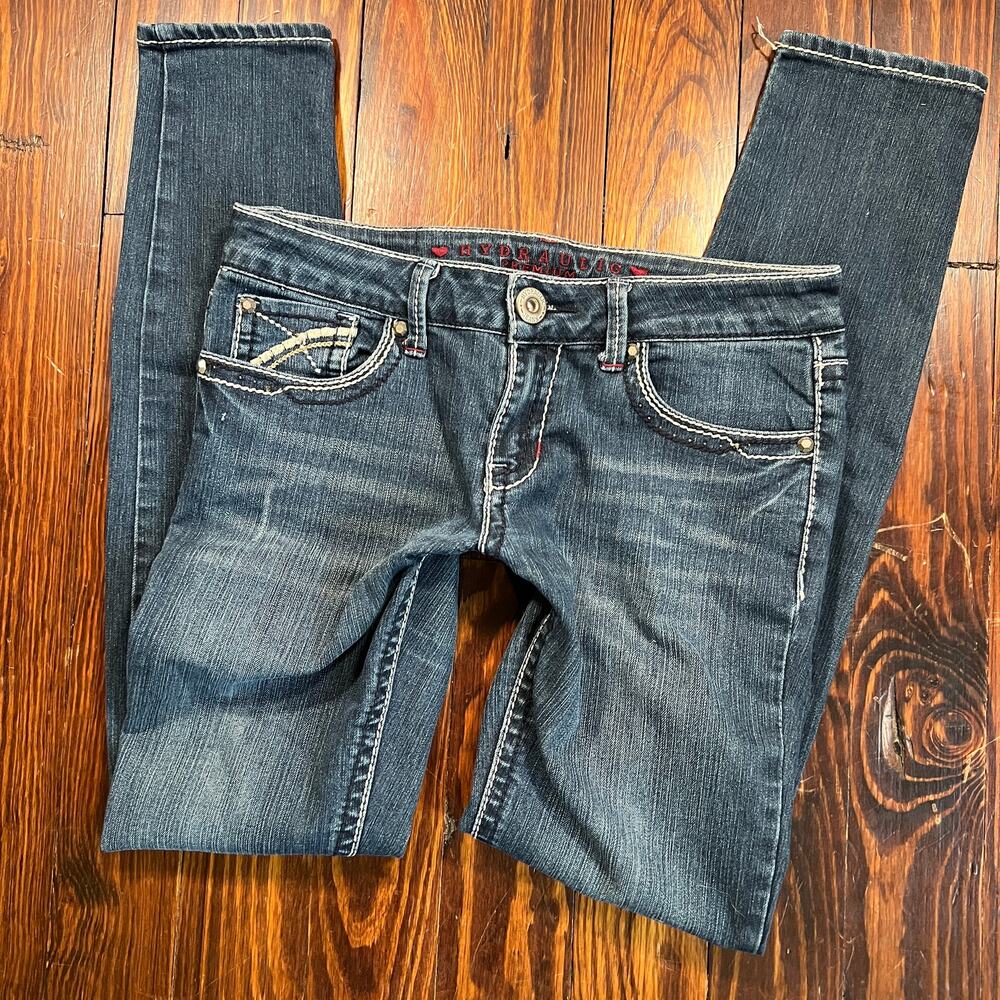 Hydraulic 7/8 Y2K Jeans Blue Skinny